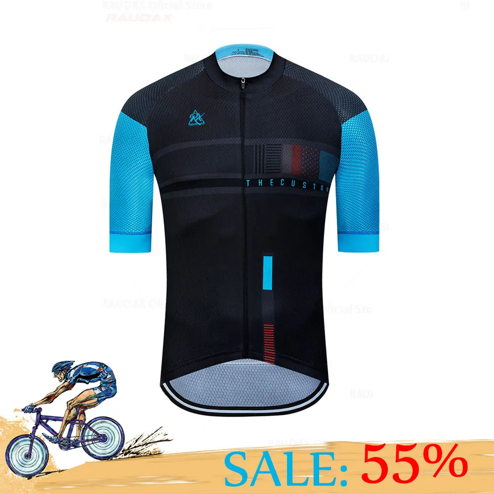 RAUDAX Cycling Jersey MTB Maillot Road Bike Team Shirt Breathable Jersey High Quality Man's Bicycle Wear Mountain Bike Clothing
RAUDAX Cycling Jersey MTB Maillot Road Bike Team Shirt Breathable Jersey High Quality Man's Bicycle Wear Mountain Bike Clothing
