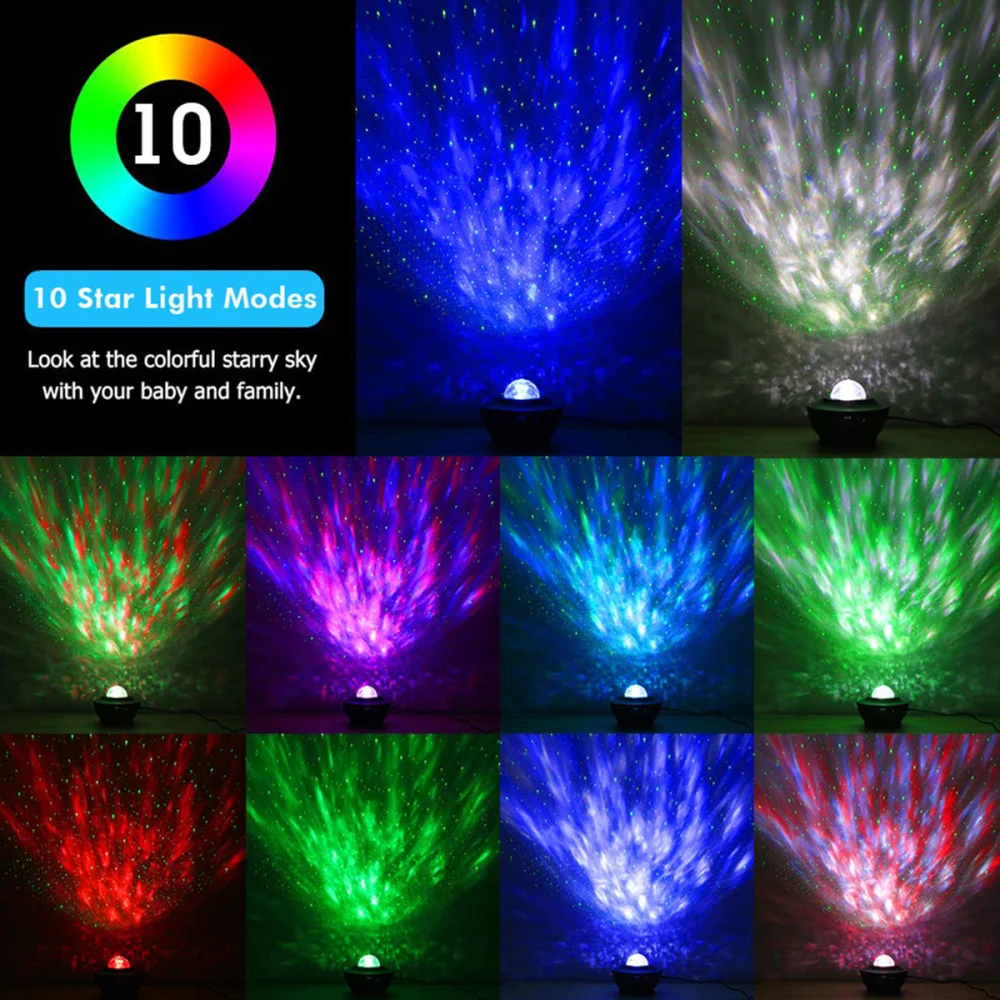 Creative LED Night Light Rotating Star Projection Lamp Romantic LED Projection Lamp Stage Light for Home (Black)
Creative LED Night Light Rotating Star Projection Lamp Romantic LED Projection Lamp Stage Light for Home (Black)