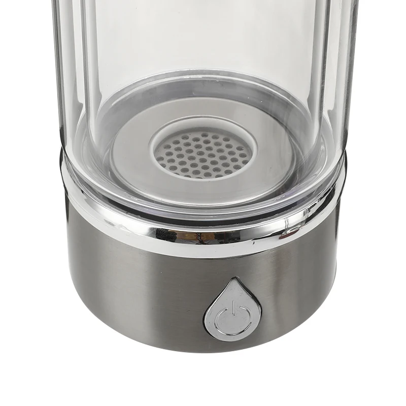 380ml Portable Water Bottle Hydrogen Rich Generator 1500PPB SPE/PEM Filter Ionizer Cup Seperate H2 and O2 High Pure Hydrogen
380ml Portable Water Bottle Hydrogen Rich Generator 1500PPB SPE/PEM Filter Ionizer Cup Seperate H2 and O2 High Pure Hydrogen