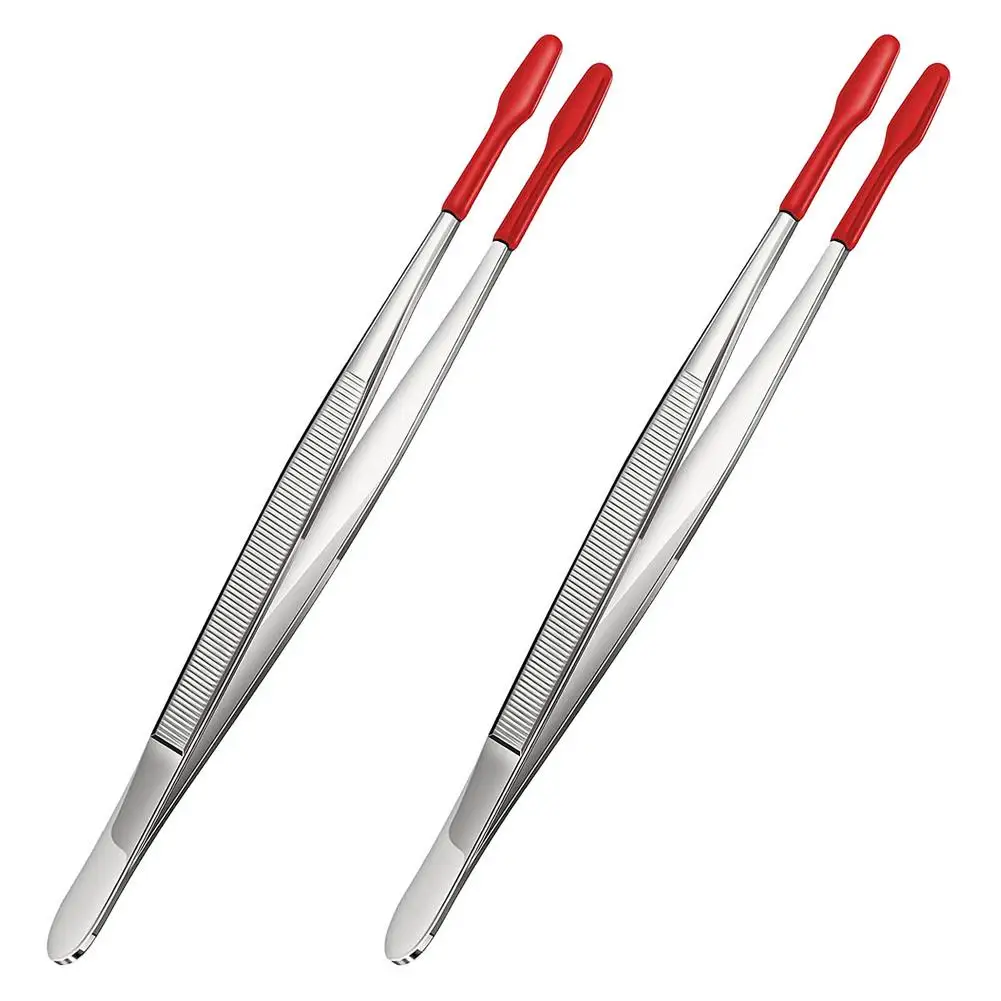Durable Rubber Tipped Tweezers Soft Silicone Coated Straight Tip Precision Stainless Forceps Multifunctional Hand Tools Sets 
Durable Rubber Tipped Tweezers Soft Silicone Coated Straight Tip Precision Stainless Forceps Multifunctional Hand Tools Sets