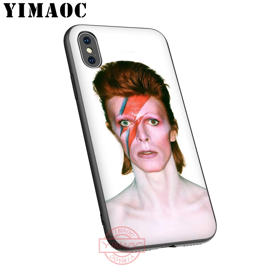 YIMAOC David Bowie Labyrinth Soft Silicone Case Cover for Apple iPhone 5 5S SE 6 6S 7 8 Plus X XS XR 11 Pro Max Back Shell | Мобильные