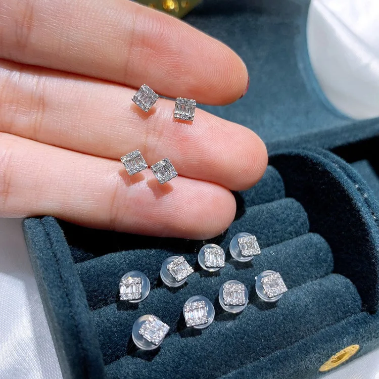 S925 Sterling Silver real natural diamond Bizuteria Earring for Women Oorbellen Bijoux Femme Silver 925 Jewelry Stud Earrings
S925 Sterling Silver real natural diamond Bizuteria Earring for Women Oorbellen Bijoux Femme Silver 925 Jewelry Stud Earrings