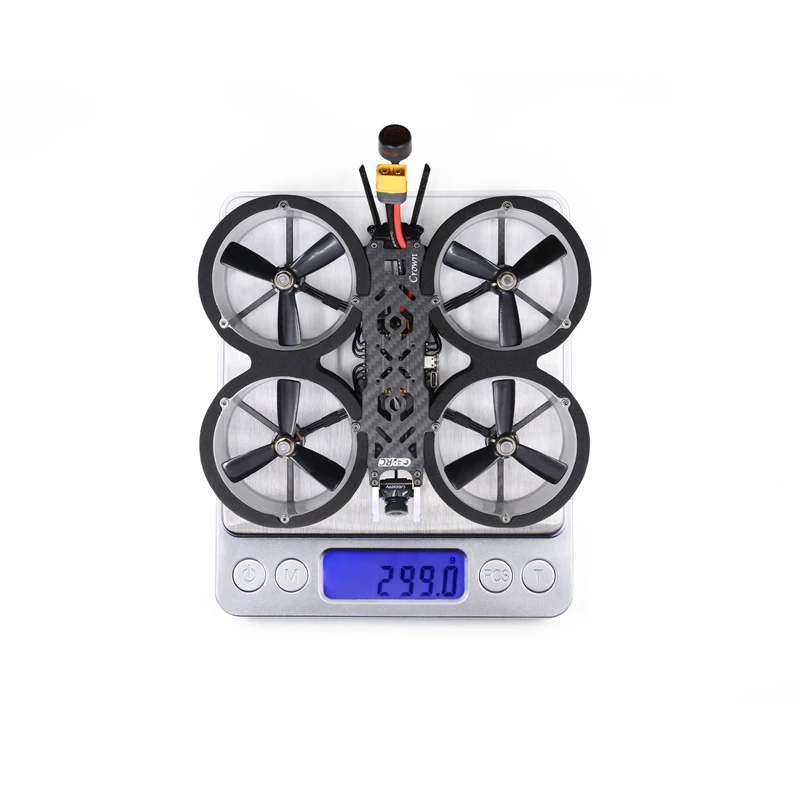 GEPRC Crown HD 3 Inch 4S Cinewhoop FPV Racing Drone PNP/BNF w/ SPAN F722 HD Flight Controller 1408 3500KV Brushless Motor
GEPRC Crown HD 3 Inch 4S Cinewhoop FPV Racing Drone PNP/BNF w/ SPAN F722 HD Flight Controller 1408 3500KV Brushless Motor