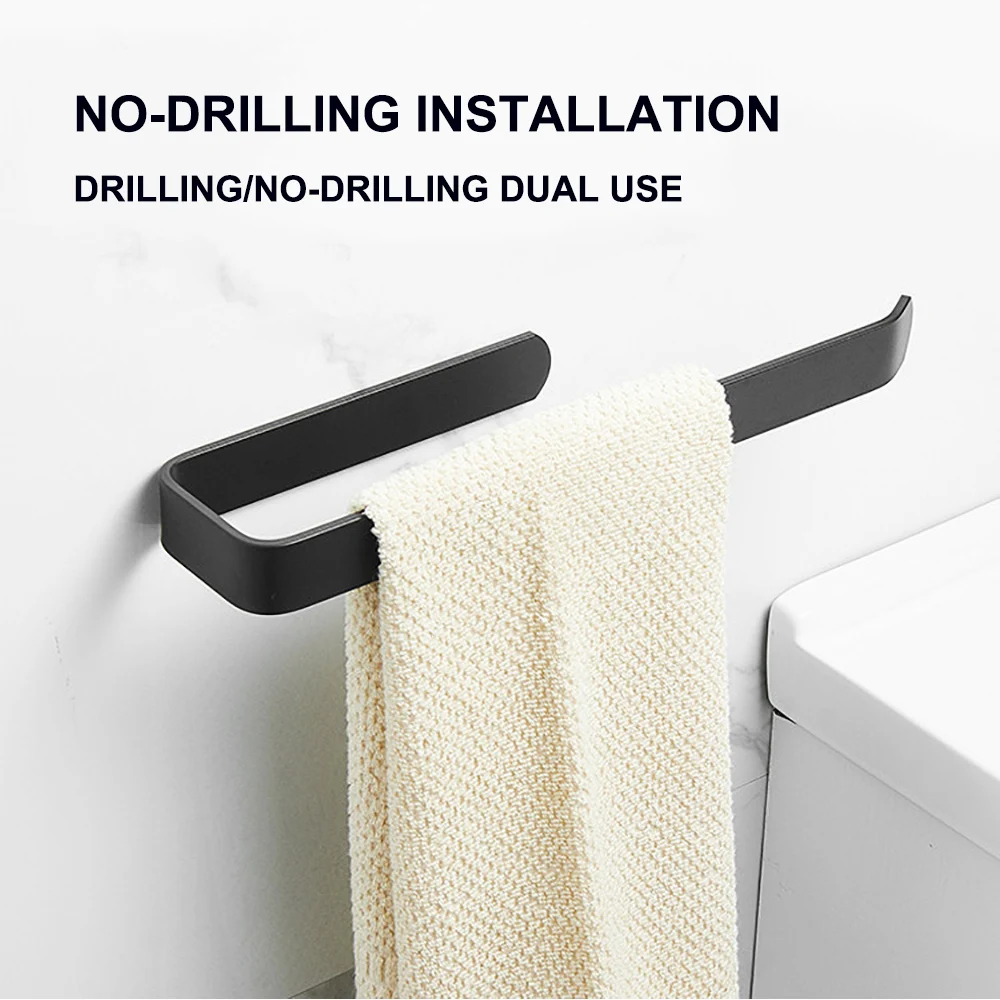 Towel Holder Wall Mount Toilet Paper Rack Holder Bathroom Shelf Rack Organizer Shower Wall Shelf Adhesive Bathroom Accessories 
Towel Holder Wall Mount Toilet Paper Rack Holder Bathroom Shelf Rack Organizer Shower Wall Shelf Adhesive Bathroom Accessories