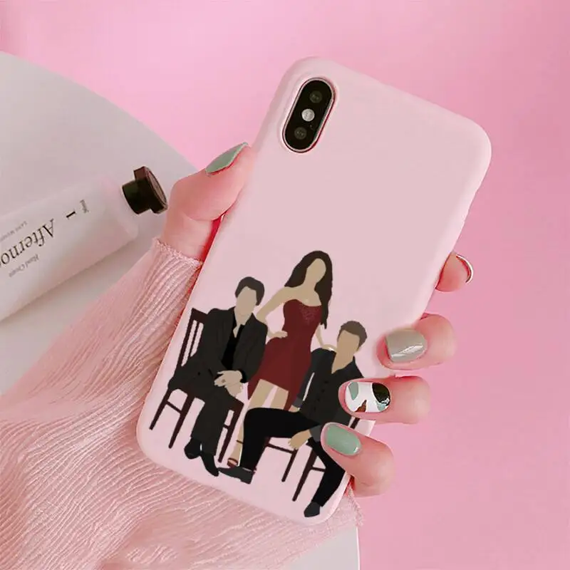 The Vampire Diaries Stefan Damon Salvatore Phone Case Candy Color for iPhone 6 7 8 11 12 s mini pro X XS XR MAX Plus
The Vampire Diaries Stefan Damon Salvatore Phone Case Candy Color for iPhone 6 7 8 11 12 s mini pro X XS XR MAX Plus