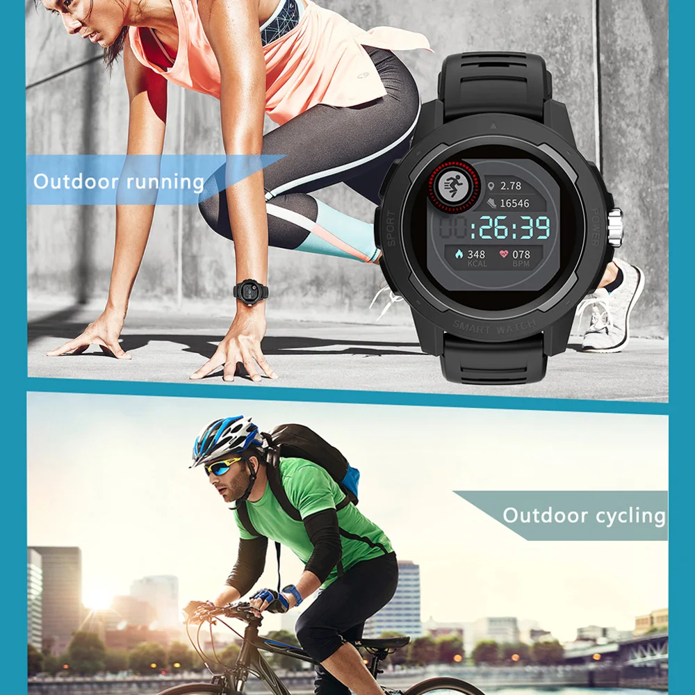 New Sport Smart Watch Men Women IP68 Waterproof Outdoor Exercise Modes Smartwatch HT-6 Heart Rate Monitoring for Android IOS
New Sport Smart Watch Men Women IP68 Waterproof Outdoor Exercise Modes Smartwatch HT-6 Heart Rate Monitoring for Android IOS