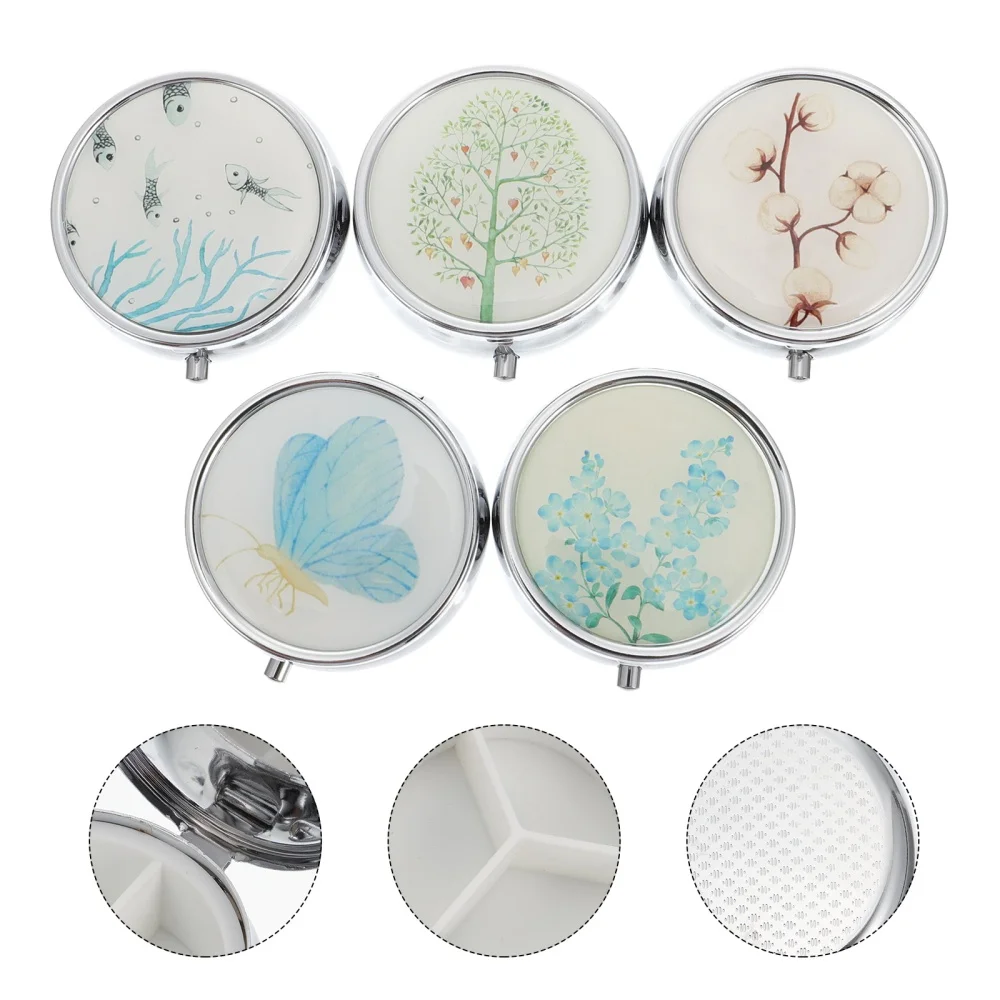 5 шт., контейнер для хранения лекарств, 3 ячейки
5 шт., контейнер для хранения лекарств, 3 ячейки