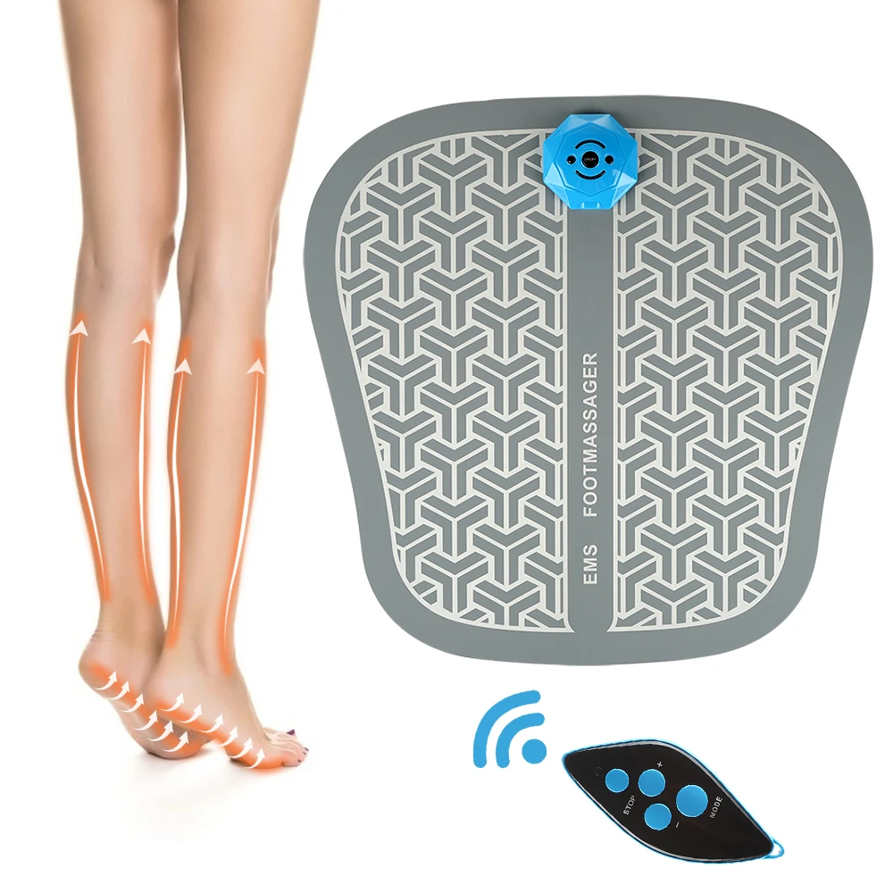 EMS Intelligent Foot Massager Foldable EMS Foot Massage Mat Rechargeable EVA Massager Pad Vibration Muscle Stimulator Health Pad
EMS Intelligent Foot Massager Foldable EMS Foot Massage Mat Rechargeable EVA Massager Pad Vibration Muscle Stimulator Health Pad