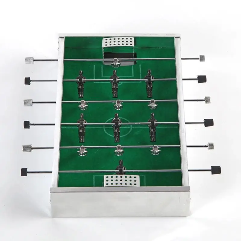 Mini Aluminum Alloy Table Football Machine Kids Desk Soccer Toys Metal Foosball 
Mini Aluminum Alloy Table Football Machine Kids Desk Soccer Toys Metal Foosball