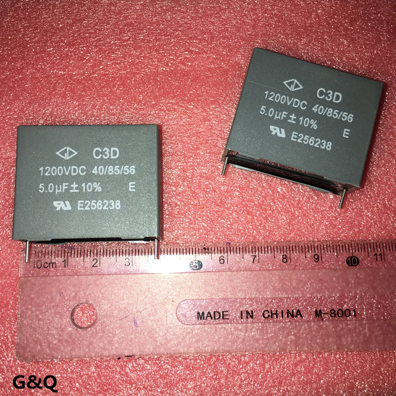 Хорошее качество C3D3L505KF00C00 C3D 5,0 мкФ 1200VDC 5 мкФ 1200V пленочный конденсатор
Хорошее качество C3D3L505KF00C00 C3D 5,0 мкФ 1200VDC 5 мкФ 1200V пленочный конденсатор