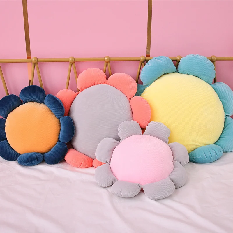 New 1pc 48-75CM Kawaii Cartoon Colorful Flower Plush Toys Stuffed Soft Plant Floor Mat Pillow Sofa Cushion Gift for Girls Baby
New 1pc 48-75CM Kawaii Cartoon Colorful Flower Plush Toys Stuffed Soft Plant Floor Mat Pillow Sofa Cushion Gift for Girls Baby