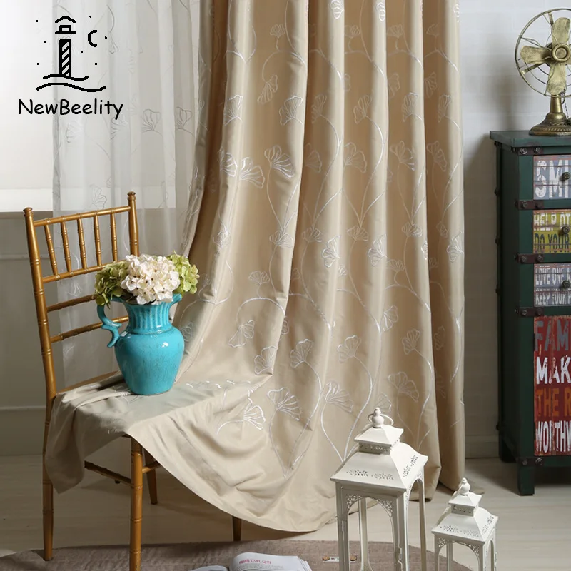 Modern Simple Curtains for Living Dining Room Bedroom Pastoral Style Artificial Cotton Fabric Embroidered Curtains Customization
Modern Simple Curtains for Living Dining Room Bedroom Pastoral Style Artificial Cotton Fabric Embroidered Curtains Customization