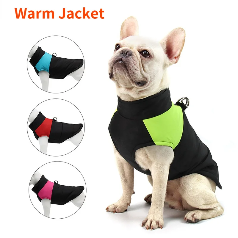 Dog Clothes Autumn Winter Dog Costume Thicken Winter Cotton Vest Pet Coat Pet Clothes Dog Costume Small Dog Clothes Warm Jacket
Dog Clothes Autumn Winter Dog Costume Thicken Winter Cotton Vest Pet Coat Pet Clothes Dog Costume Small Dog Clothes Warm Jacket