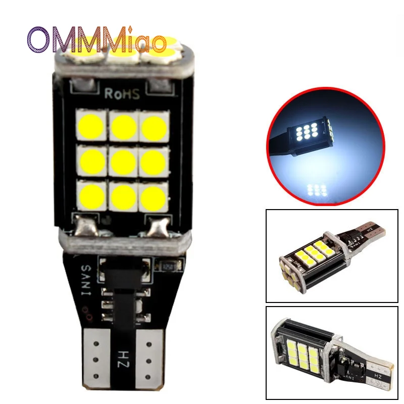 Автомобильная светодиодная резервная лампа T15 24smd, хайлайтер постоянного тока, декодирование ширины, индикатор поворота, автомобильные лам...
Автомобильная светодиодная резервная лампа T15 24smd, хайлайтер постоянного тока, декодирование ширины, индикатор поворота, автомобильные лам...