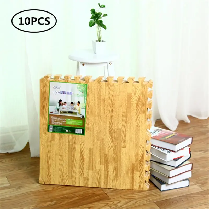 Soft Eva Foam Puzzle Crawling Mat;10pcs Wood Interlock Floor Tiles;Waterproof Ru
Soft Eva Foam Puzzle Crawling Mat;10pcs Wood Interlock Floor Tiles;Waterproof Ru