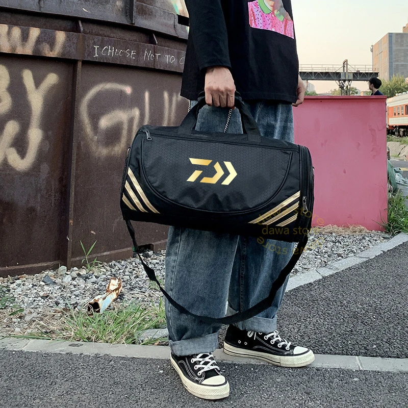 2020 Outdoor Fishing Lures Gear Storage Bag Fishing Bag Multifunctional Fitness Fishing Backpack Travel Single Shoulder Bag
2020 Outdoor Fishing Lures Gear Storage Bag Fishing Bag Multifunctional Fitness Fishing Backpack Travel Single Shoulder Bag