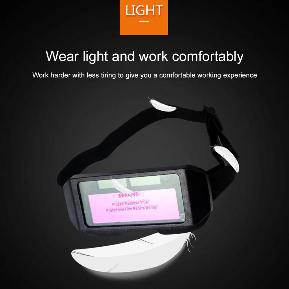 Auto Darkening Welding Helmet Durable Automatic Light Change Dimming Anti-Glare Eyes Shied Goggle Glasses Masks New
Auto Darkening Welding Helmet Durable Automatic Light Change Dimming Anti-Glare Eyes Shied Goggle Glasses Masks New