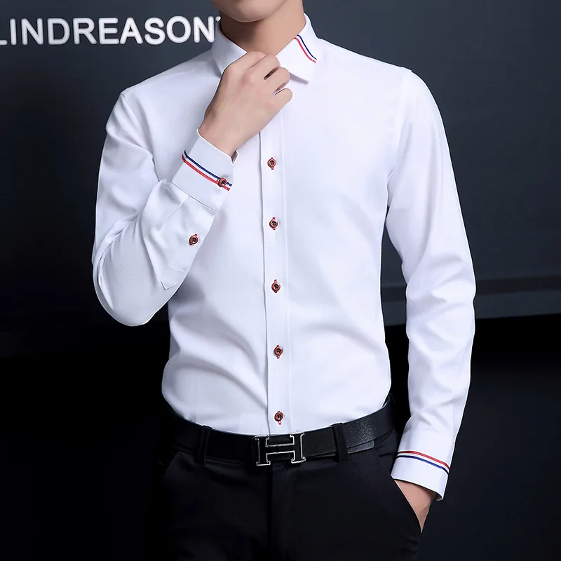 2021 New Autumn Men Shirts Business Men's Shirts Korean Version Long-sleeved Non-iron Professional Wear Shirts Plus Size 5XL
2021 New Autumn Men Shirts Business Men's Shirts Korean Version Long-sleeved Non-iron Professional Wear Shirts Plus Size 5XL