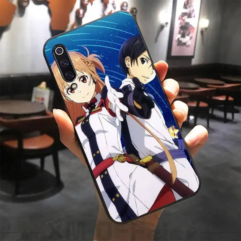 Sword Art Online SAO anime Phone Case For Xiaomi Mi 9 9T CC9 CC9E 8 SE Pro A2 Lite 6X 5 A3 A1 Max Mix 2 3
Sword Art Online SAO anime Phone Case For Xiaomi Mi 9 9T CC9 CC9E 8 SE Pro A2 Lite 6X 5 A3 A1 Max Mix 2 3