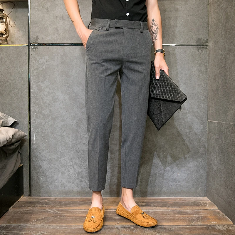 2021 Slim Fit Summer Thin Casual Business Men Formal Suit Pants Wedding Bridegroom Plus size Solid Color Asian Size Trousers
2021 Slim Fit Summer Thin Casual Business Men Formal Suit Pants Wedding Bridegroom Plus size Solid Color Asian Size Trousers