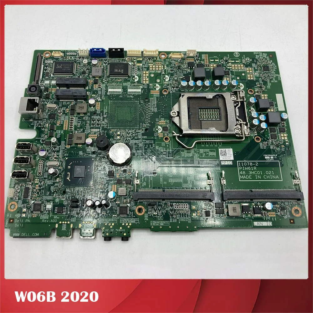 For DELL W06B 2020 110781 110782 PIH61R Original All-in-One Motherboard Perfect Test Good Quality
For DELL W06B 2020 110781 110782 PIH61R Original All-in-One Motherboard Perfect Test Good Quality