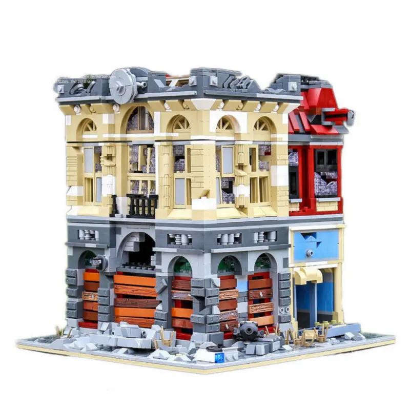 Modular Buildings Brick Bank 89102 Blocks Bricks Models MOC Technical Set Creative Cities Series Toys Gifts For Children Kids
Modular Buildings Brick Bank 89102 Blocks Bricks Models MOC Technical Set Creative Cities Series Toys Gifts For Children Kids