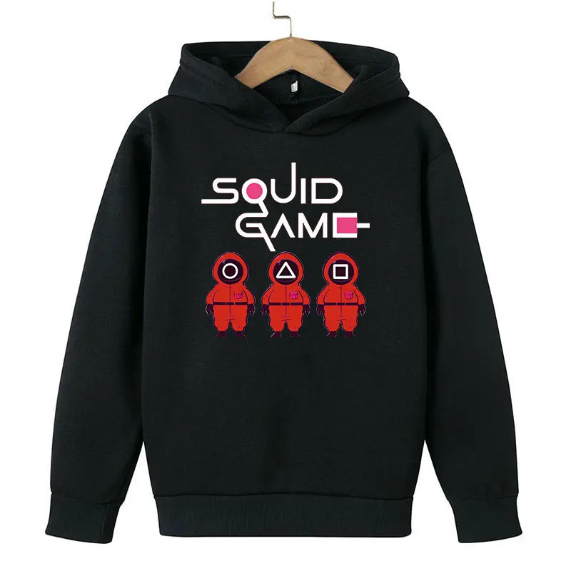 Squid game Hoodies Baby clothes Clothing for girls boy hoodies Clothes for teenagers Sweatshirt with hood Kid Cosplay Squid game
Squid game Hoodies Baby clothes Clothing for girls boy hoodies Clothes for teenagers Sweatshirt with hood Kid Cosplay Squid game
