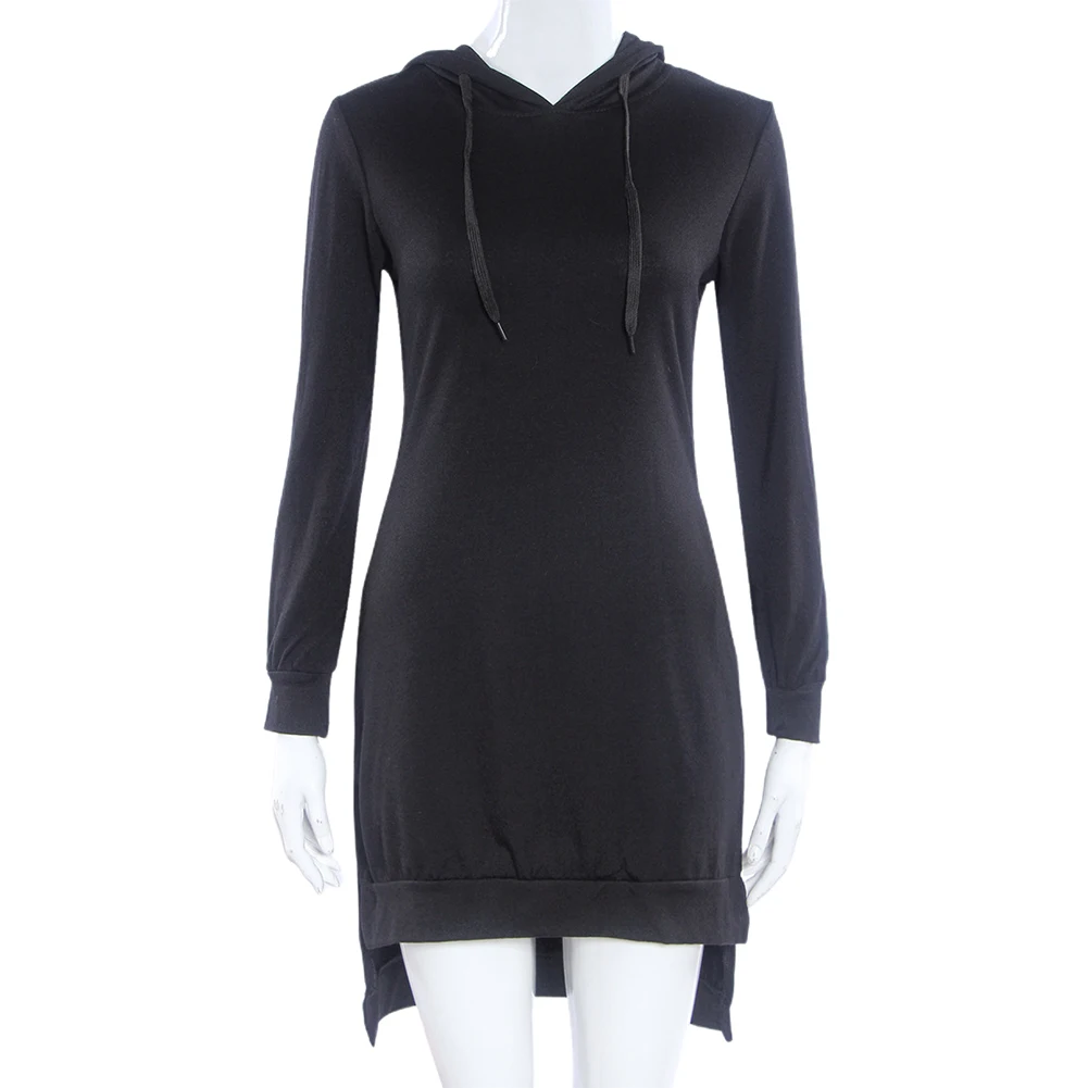 2020 Women Autumn Winter Irregular Split Hem Long Hoodie Sweatshirt Knee-length Dress Women's clothing vestidos 
2020 Women Autumn Winter Irregular Split Hem Long Hoodie Sweatshirt Knee-length Dress Women's clothing vestidos