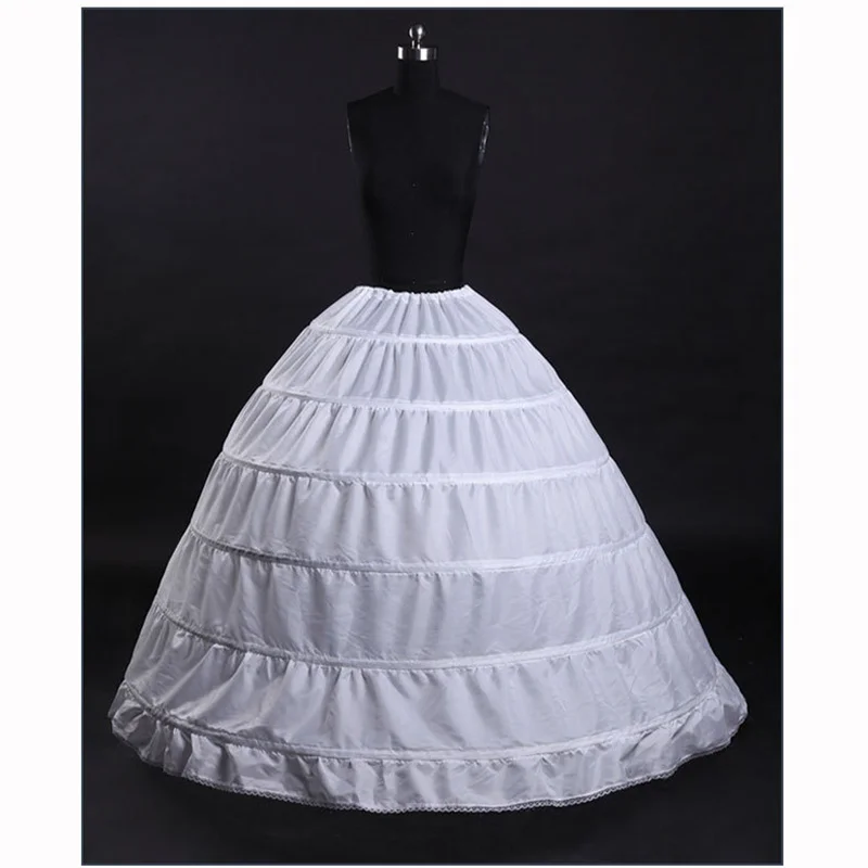 Women's High-Quality Dome Shape 6 Hoop Petticoats Floor Length Underskirt Slip Crinoline for Ball Gown Wedding Dress
Women's High-Quality Dome Shape 6 Hoop Petticoats Floor Length Underskirt Slip Crinoline for Ball Gown Wedding Dress
