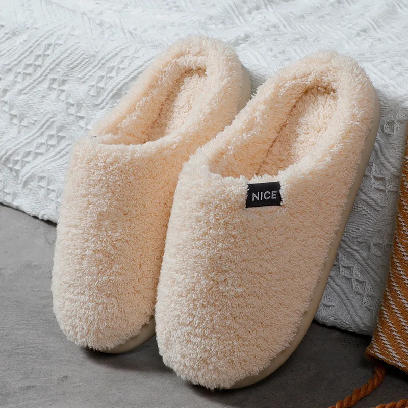 Soft Plush Cotton Home Slippers Women Slip On Warm Winter House Shoes Couples Indoor Slipper Bedroom Lovers Floor Slides
Soft Plush Cotton Home Slippers Women Slip On Warm Winter House Shoes Couples Indoor Slipper Bedroom Lovers Floor Slides