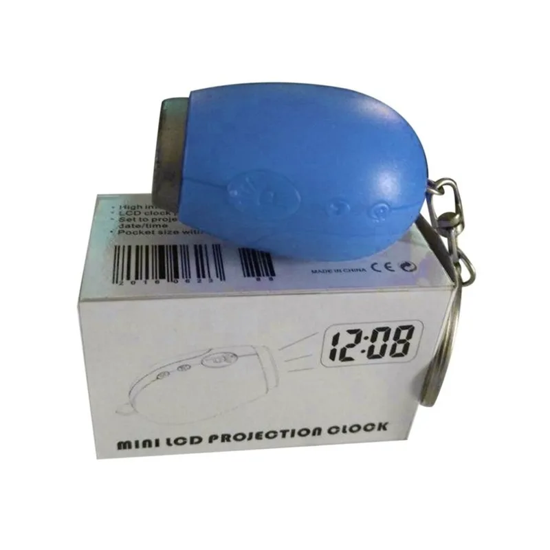 Mini Digital Projection Clock Portable LED Wall Ceiling Time Projection Watch Magic Night Light Electronic Clock key chain decor
Mini Digital Projection Clock Portable LED Wall Ceiling Time Projection Watch Magic Night Light Electronic Clock key chain decor