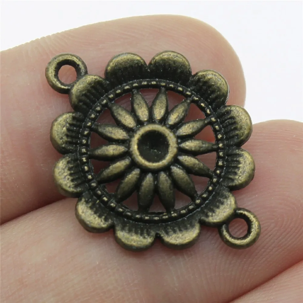 6pcs 28x21mm Flower Connector Charm Flower Charms Connector For Bracelet Making Flower Connector Charms
6pcs 28x21mm Flower Connector Charm Flower Charms Connector For Bracelet Making Flower Connector Charms