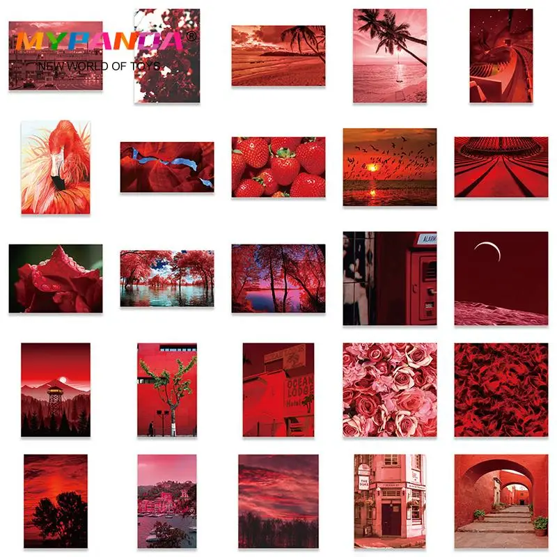 54Pcs Red Landscape Theme Stickers Waterproof Stickers For Laptop Phone Guitar Luggage Skateboard Sticker Decor New
54Pcs Red Landscape Theme Stickers Waterproof Stickers For Laptop Phone Guitar Luggage Skateboard Sticker Decor New