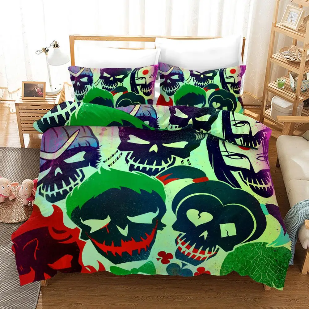 Duvet Cover 3D Sexy clown suicide team man's dream Bedding Sets King Queen Twin Size 3pcs PillowCase
Duvet Cover 3D Sexy clown suicide team man's dream Bedding Sets King Queen Twin Size 3pcs PillowCase