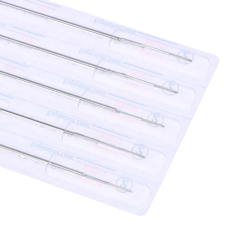 

50PCs Assorted Sterilized Tattoo Needles Mixed 3/5/7/9RL 3/5/7/9RS 7M1 9M1 New