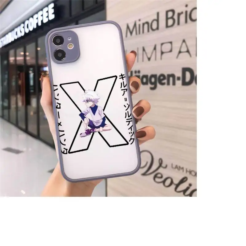 Hunter X Killua Zoldyck Anime Phone Cases matte transparent For iphone 7 8 11 12 plus mini x xs xr pro max cover
Hunter X Killua Zoldyck Anime Phone Cases matte transparent For iphone 7 8 11 12 plus mini x xs xr pro max cover