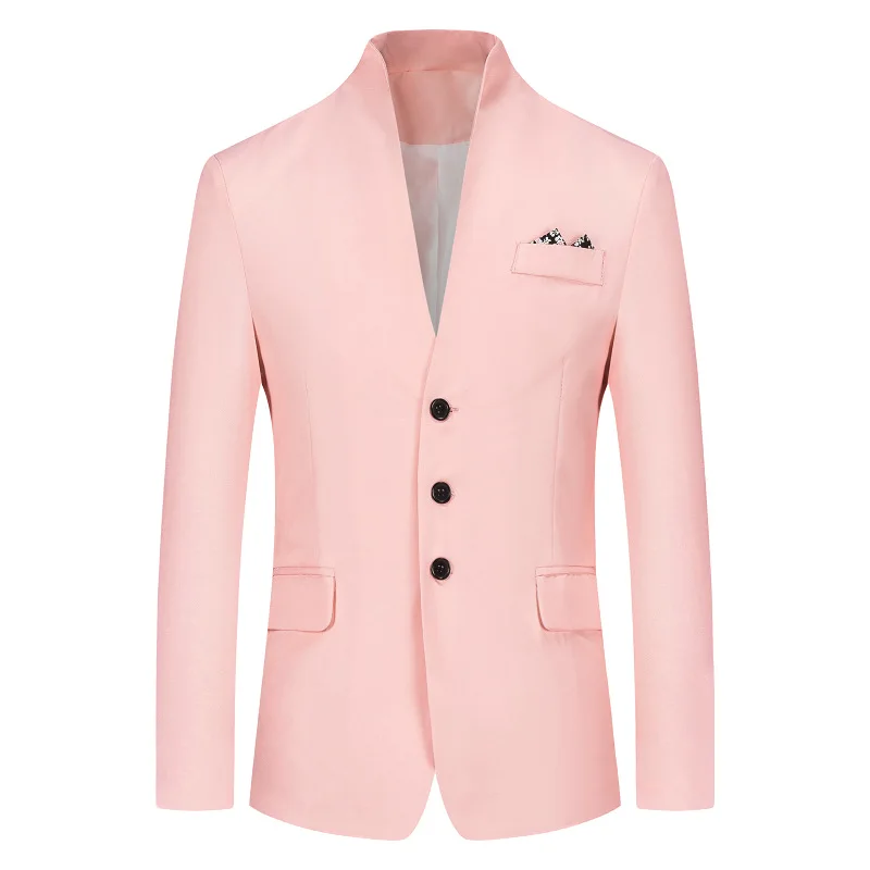 2021 Autumn New Simple Solid Color Stand-up Collar Casual Suit Korean Plus Size M-3xl Fashion All-match Men Jacket Free Shipping
2021 Autumn New Simple Solid Color Stand-up Collar Casual Suit Korean Plus Size M-3xl Fashion All-match Men Jacket Free Shipping