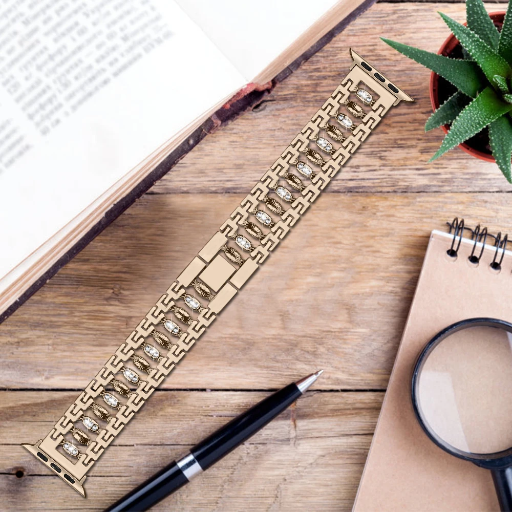 Luxury Stainless Steel Watch Band Strap Bracelet for iWatch Apple Watch 38mm/42mm Series 4/3/2/1 Apple Watch Accessories
Luxury Stainless Steel Watch Band Strap Bracelet for iWatch Apple Watch 38mm/42mm Series 4/3/2/1 Apple Watch Accessories