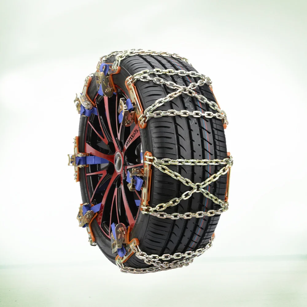 1pc Tire Antiskid Metal Snow Chain Wear-resistant Steel Tire Chain for Snow Road and Sand Road
1pc Tire Antiskid Metal Snow Chain Wear-resistant Steel Tire Chain for Snow Road and Sand Road