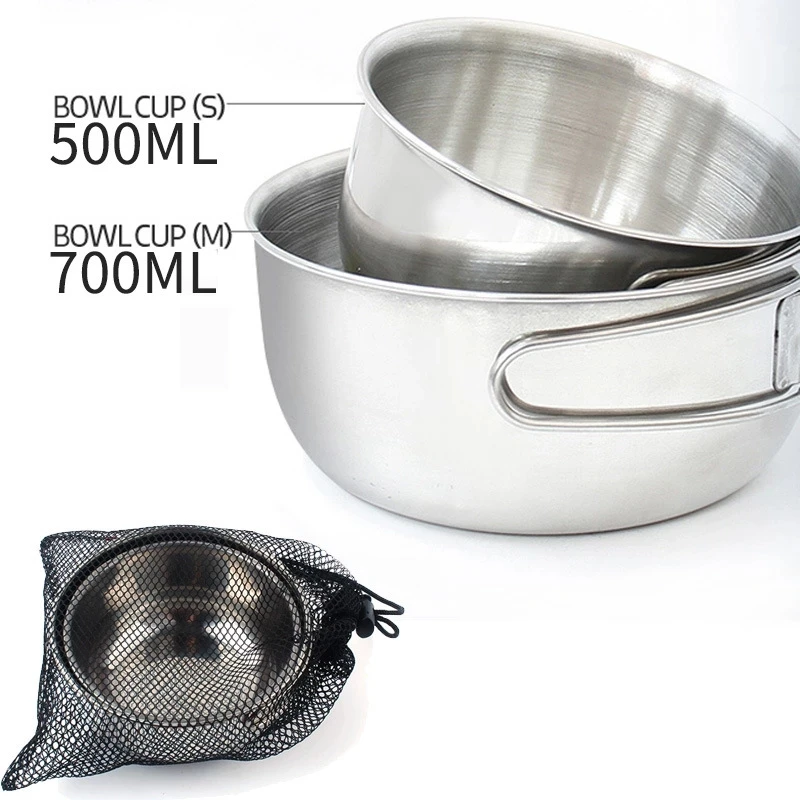 2Pcs/Set Outdoor Folding Stainless Steel Bowl Portable Multifunctional Camping Utensils Outdoor Multifunctional Picnic Tableware 
2Pcs/Set Outdoor Folding Stainless Steel Bowl Portable Multifunctional Camping Utensils Outdoor Multifunctional Picnic Tableware