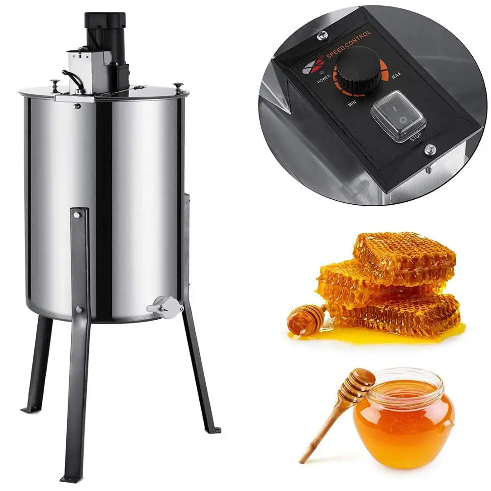 Electric Honey Extractor 4 Frame 110v Bee Extractor Stainless Steel Honey Spinner with Stand Beekeeping Equipment
Electric Honey Extractor 4 Frame 110v Bee Extractor Stainless Steel Honey Spinner with Stand Beekeeping Equipment