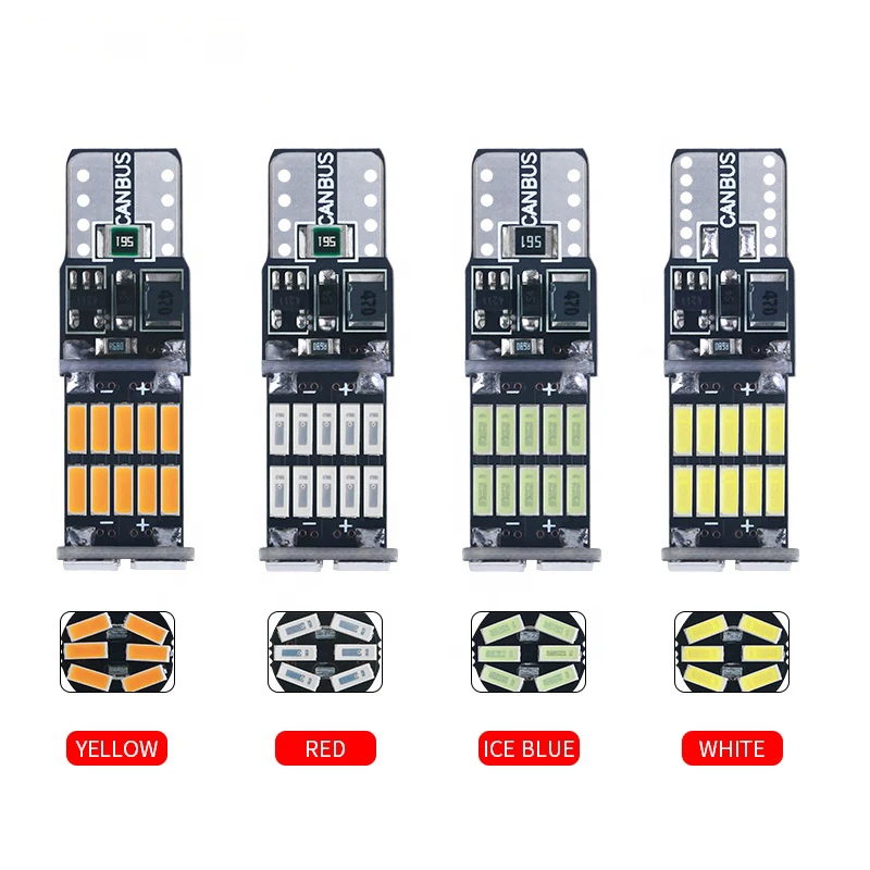 100pcs W5W T10 LED Canbus Bulb for 4014 26SMD Instrument LightsMazda Car Interior Lights ulb lamp dome light no error 12V 7000K
100pcs W5W T10 LED Canbus Bulb for 4014 26SMD Instrument LightsMazda Car Interior Lights ulb lamp dome light no error 12V 7000K