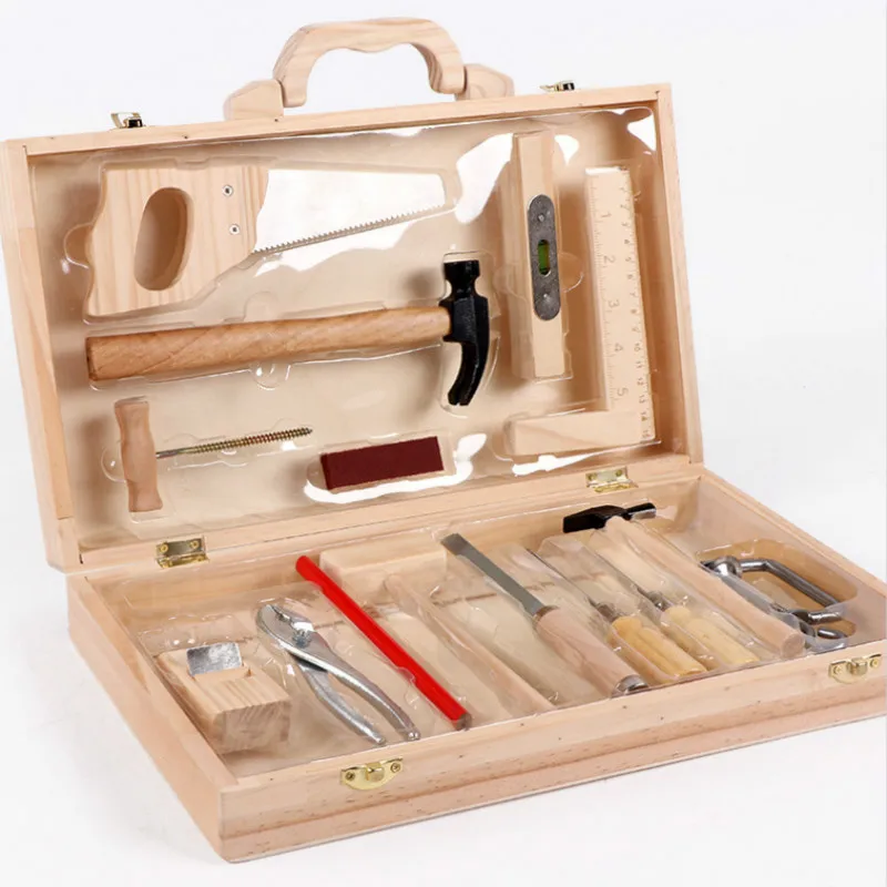 Children's Maintenance Management Toolbox Toy DIY Disassembly Multi-work Woodworking Box Wooden Boy Play House Puzzle Set
Children's Maintenance Management Toolbox Toy DIY Disassembly Multi-work Woodworking Box Wooden Boy Play House Puzzle Set