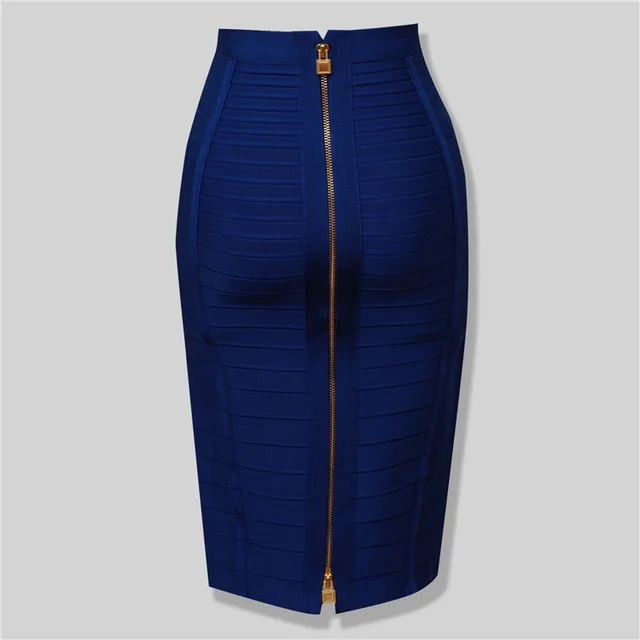 High Quality Black Red Blue Orange Zipper Bodycon Rayon Bandage Skirt Day Party Pencil Skirt
High Quality Black Red Blue Orange Zipper Bodycon Rayon Bandage Skirt Day Party Pencil Skirt