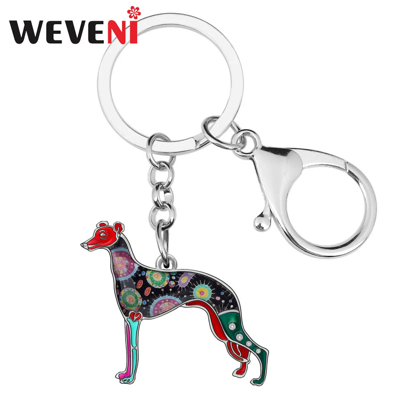 Weveni Enamel Metal Whippet Dog Key Chains Anime Animal Key Rings Handbag Car Key Holder Jewelry For Women Girl Pet Lovers Gifts
Weveni Enamel Metal Whippet Dog Key Chains Anime Animal Key Rings Handbag Car Key Holder Jewelry For Women Girl Pet Lovers Gifts