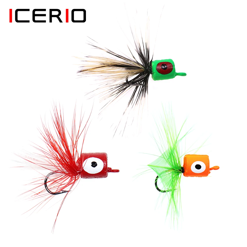 ICERIO 6 шт. пенопластовые попперы Panfish окунь форель нахлыстовая приманка приманки
ICERIO 6 шт. пенопластовые попперы Panfish окунь форель нахлыстовая приманка приманки