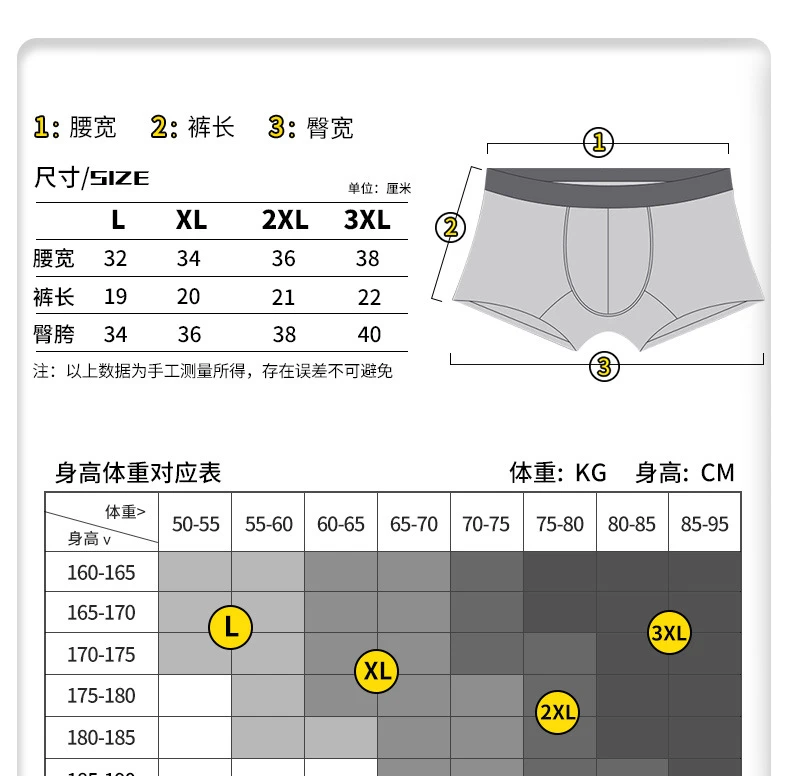 1pcs Men's underwear boxer shorts and boxers, mid-waist youth sexy sports breathable personality shorts in summer underwear
1pcs Men's underwear boxer shorts and boxers, mid-waist youth sexy sports breathable personality shorts in summer underwear