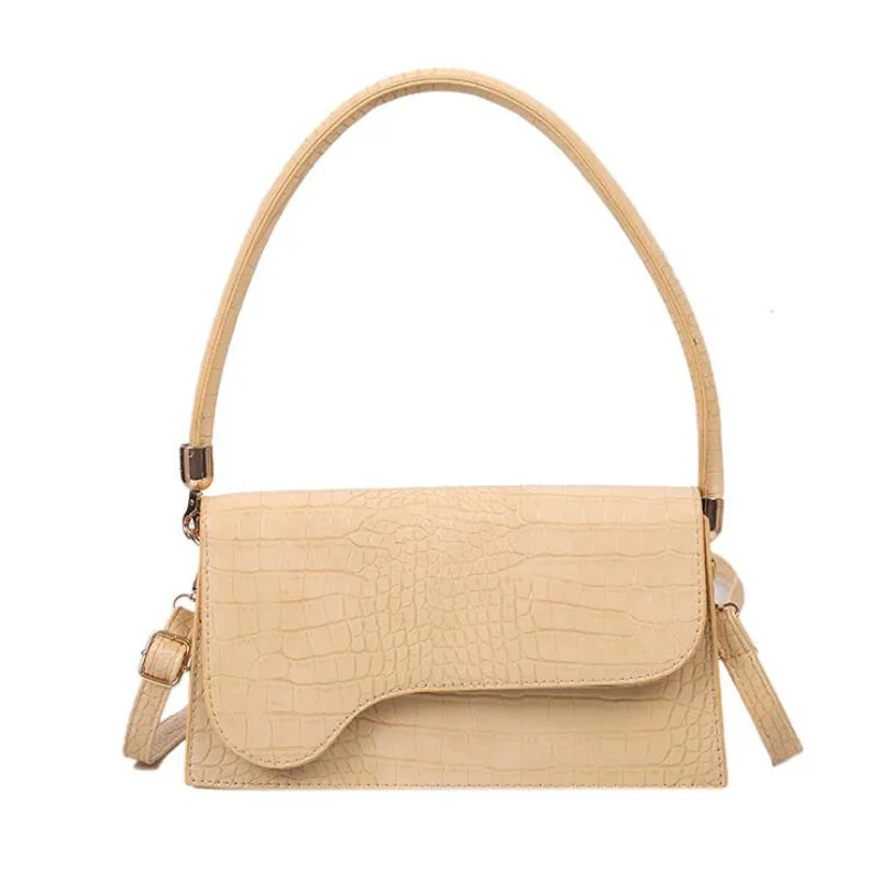 Elegant Baguette Bags for Women 2021 Fashion Brand Handbags Designer Shoulder Bag Alligator Pattern Armpit Bags Crossbody
Elegant Baguette Bags for Women 2021 Fashion Brand Handbags Designer Shoulder Bag Alligator Pattern Armpit Bags Crossbody