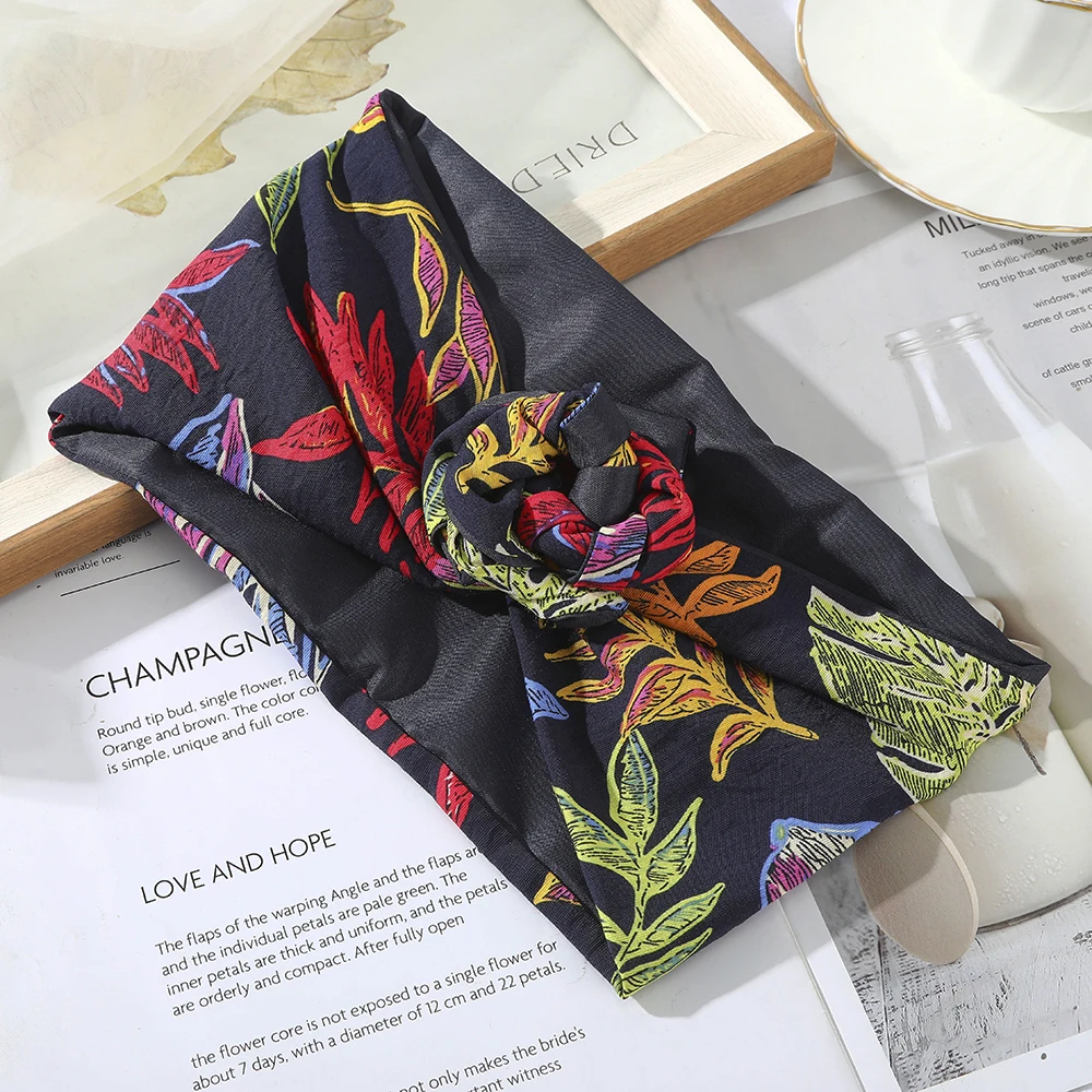 Women Vintage Printing Headband Turban Bandana Wire Wide Hair Band Girls Knotted Adjustable Multi Use Headdress Hair Accessories
Women Vintage Printing Headband Turban Bandana Wire Wide Hair Band Girls Knotted Adjustable Multi Use Headdress Hair Accessories