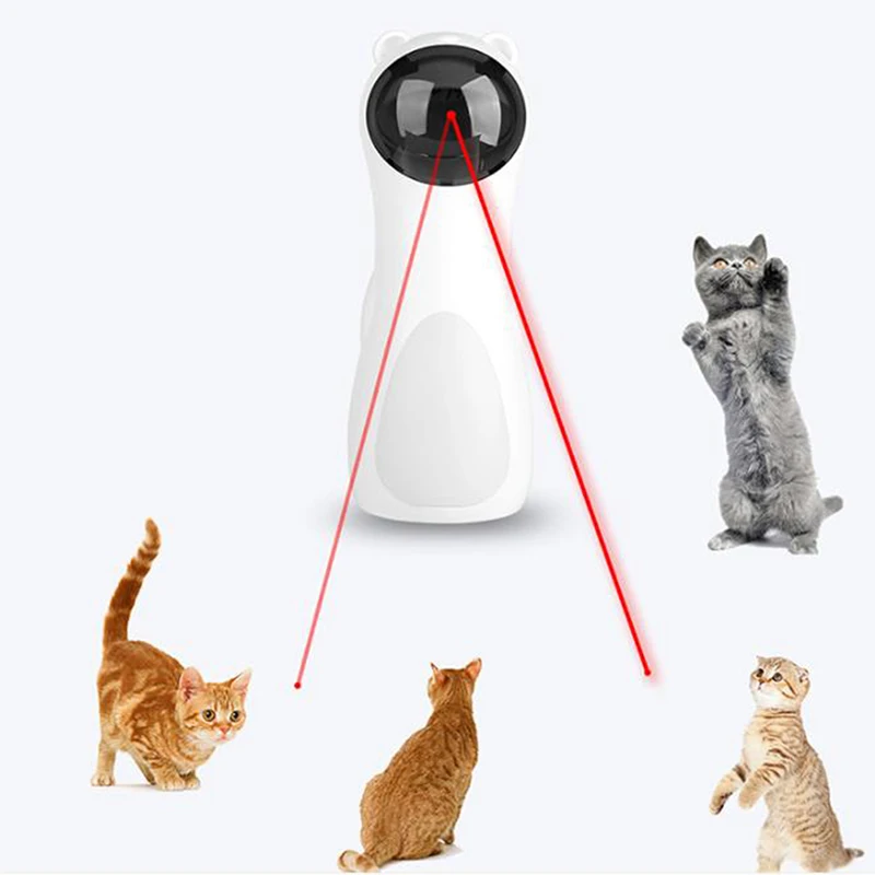 Automatic Cat Toys Interactive Smart Teasing Pet LED Laser Funny Handheld Mode Electronic Pet For All Cats Laserlampje Kat
Automatic Cat Toys Interactive Smart Teasing Pet LED Laser Funny Handheld Mode Electronic Pet For All Cats Laserlampje Kat